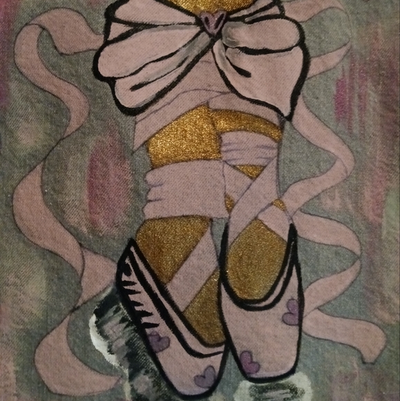 Hand Painted Jacket - Picture 3 of 6